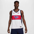 NIKE SB - 2024 Olympics Team USA Dri-Fit ADV Sleeveless Skate Jersey White