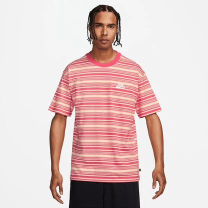 NIKE SB - Max90 Skate Striped Tee Guava Ice