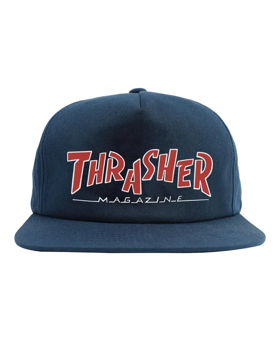 THRASHER - Parra Mag Snapback Navy