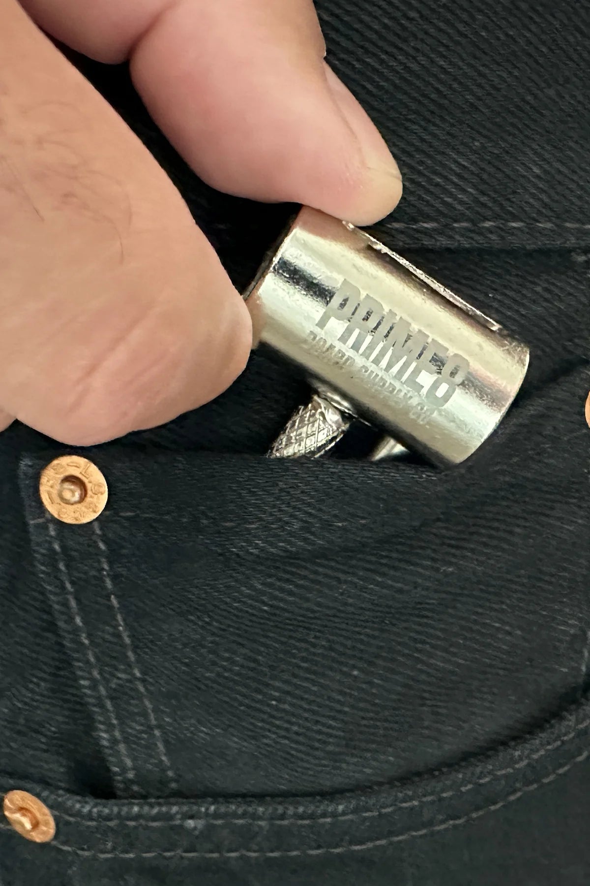 PRIME8 - Coin Pocket Skate Tool Silver