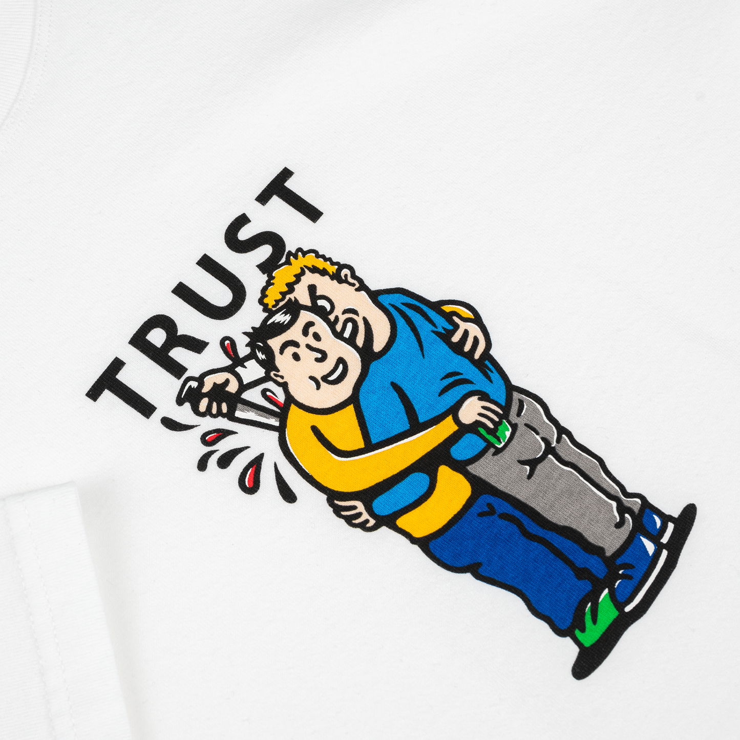 POLAR SKATE CO. - Trust Tee White