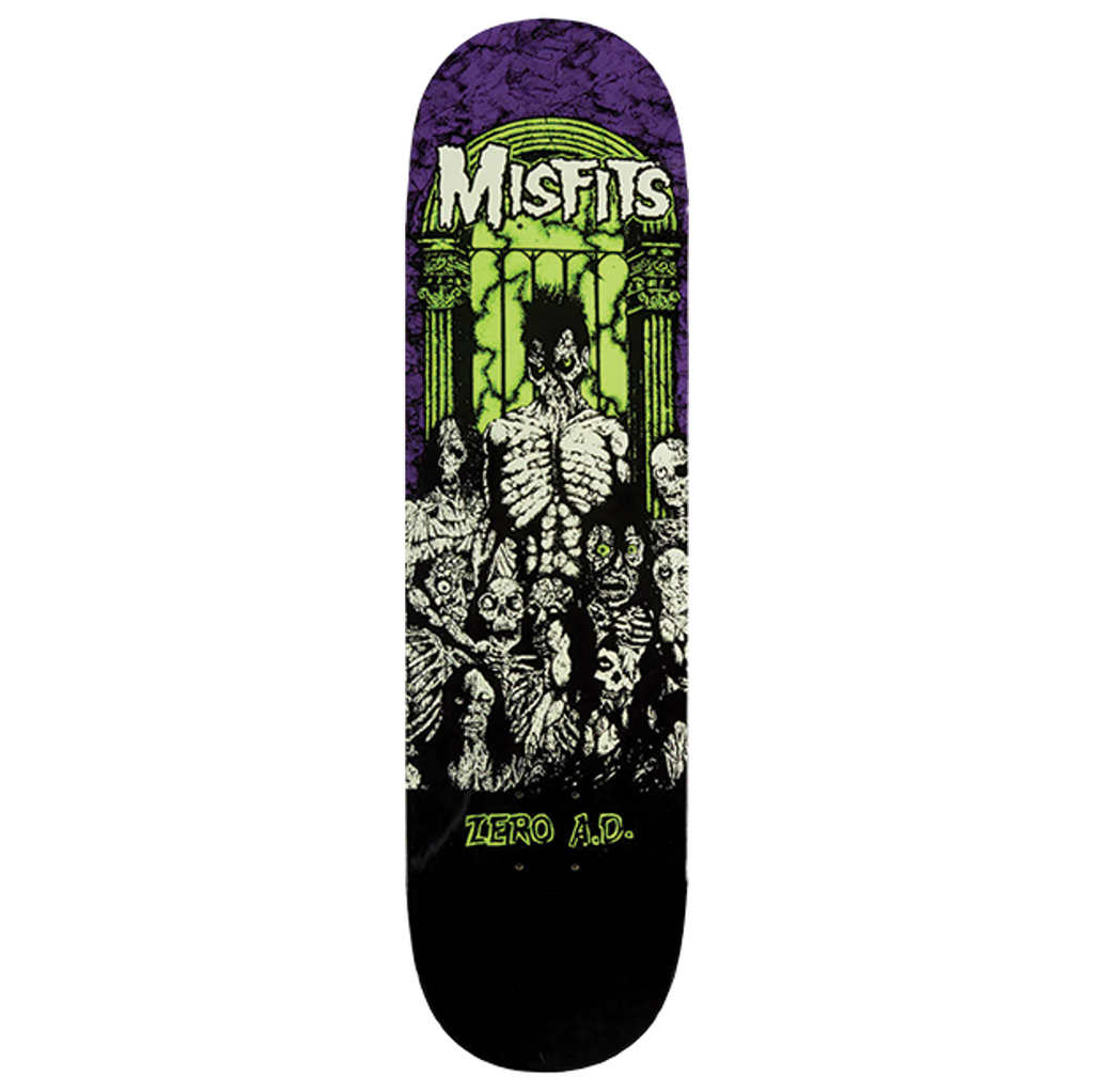ZERO - Misfits Zero A.D. Deck GITD Dipped- 8.5