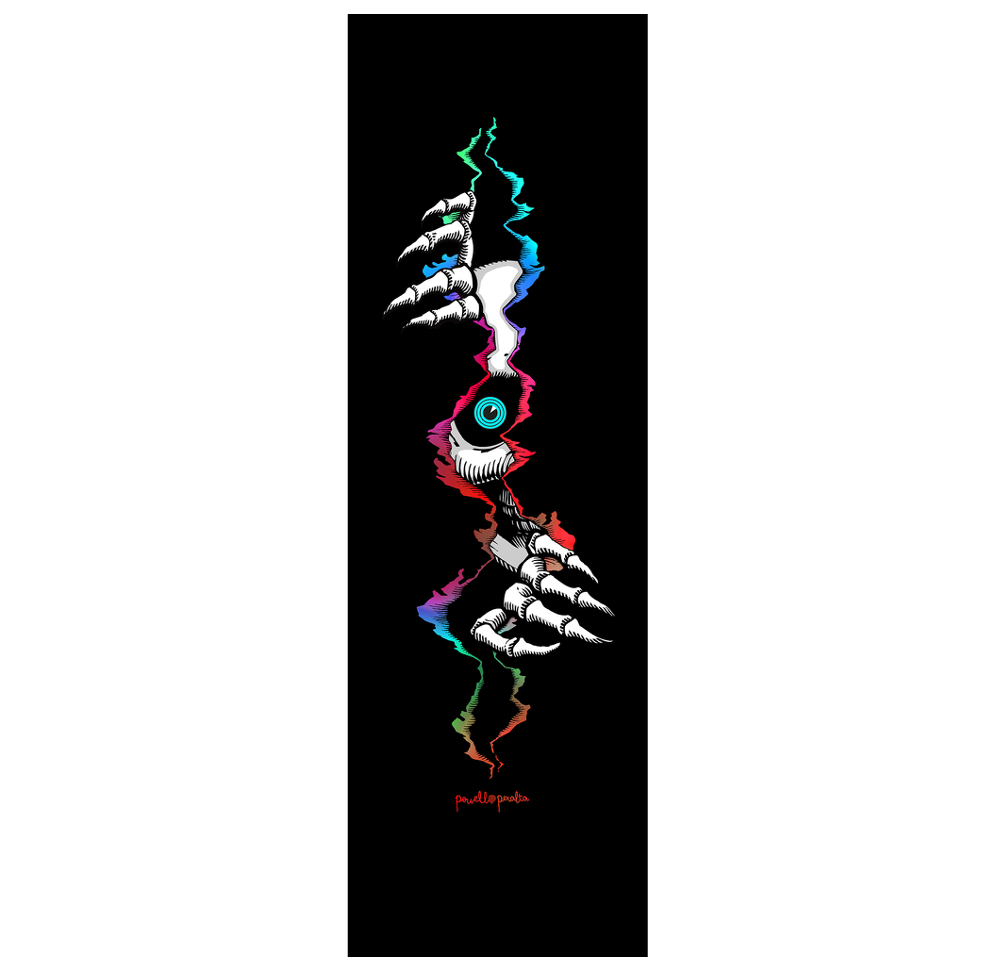 POWELL PERALTA - Ripper Peeker Black Griptape 9 x 33