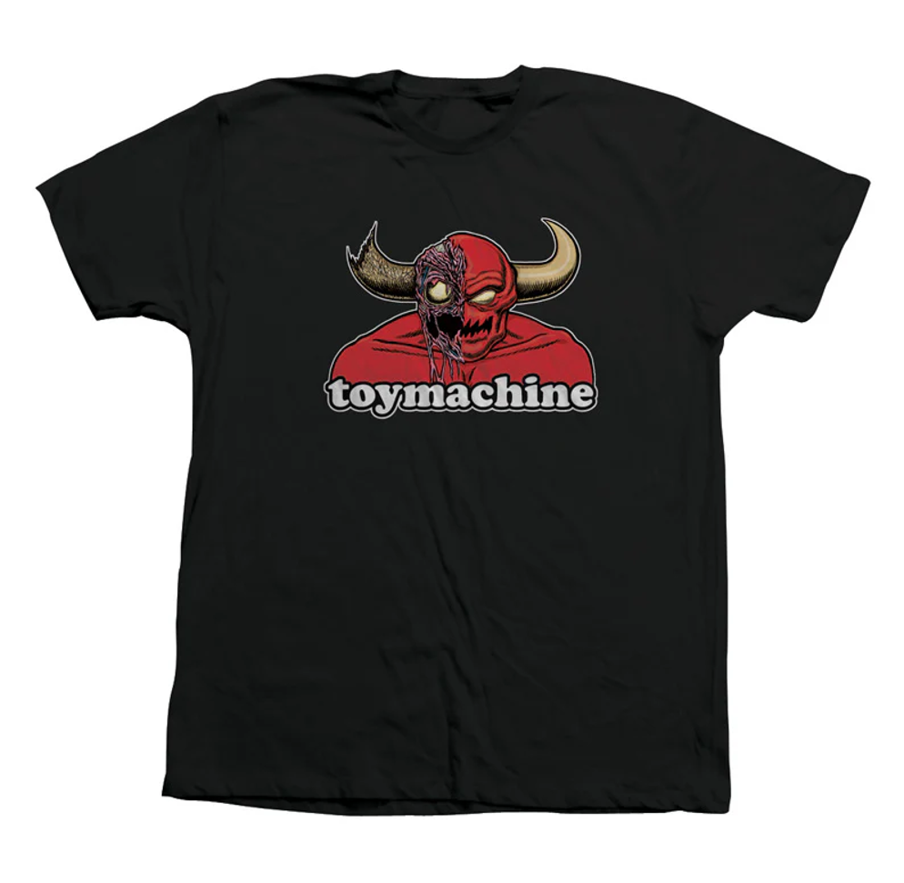 TOY MACHINE - Face Melt Tee Black