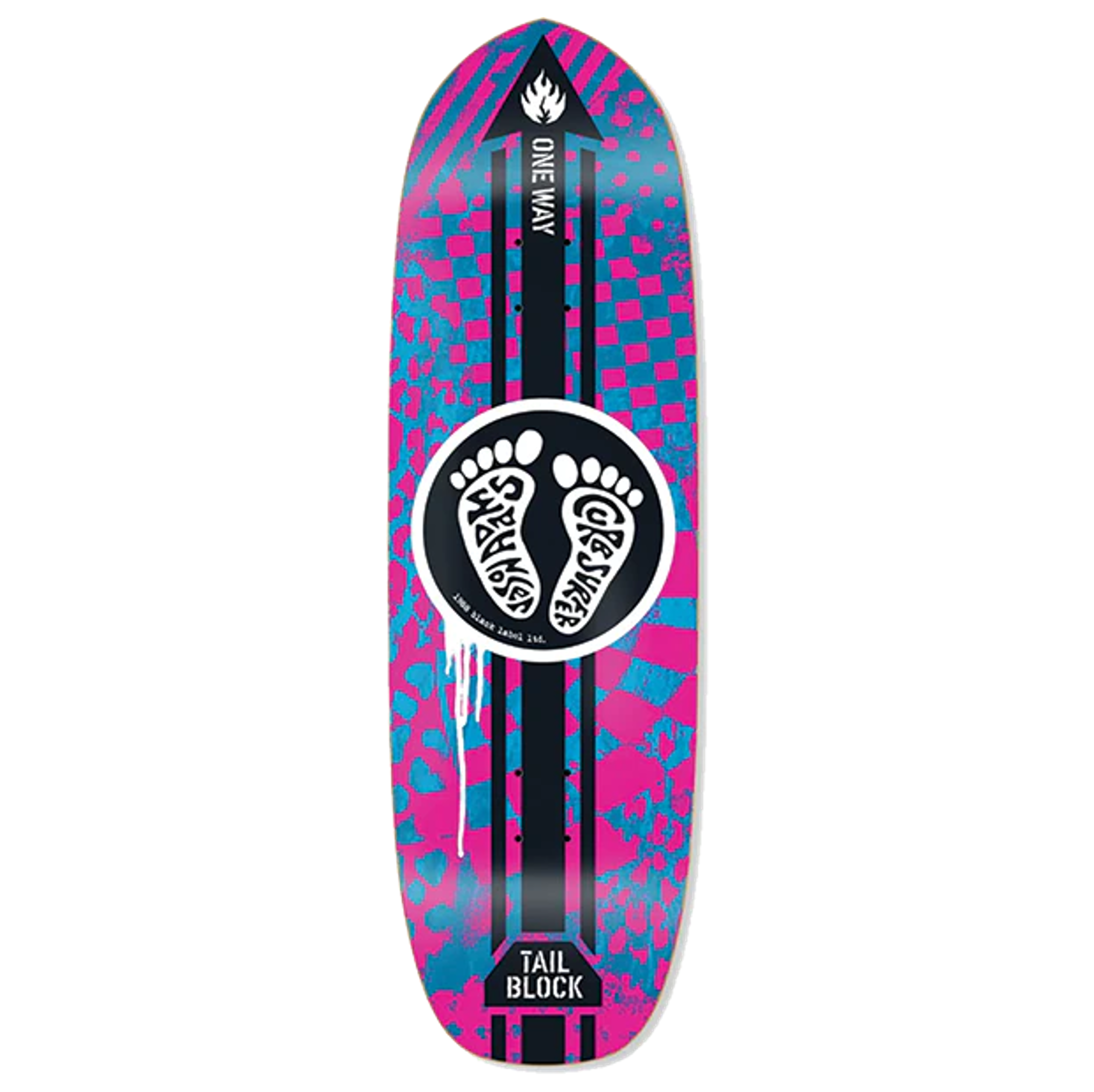 BLACK LABEL - Adams Curb Surfer Pink - 9.75