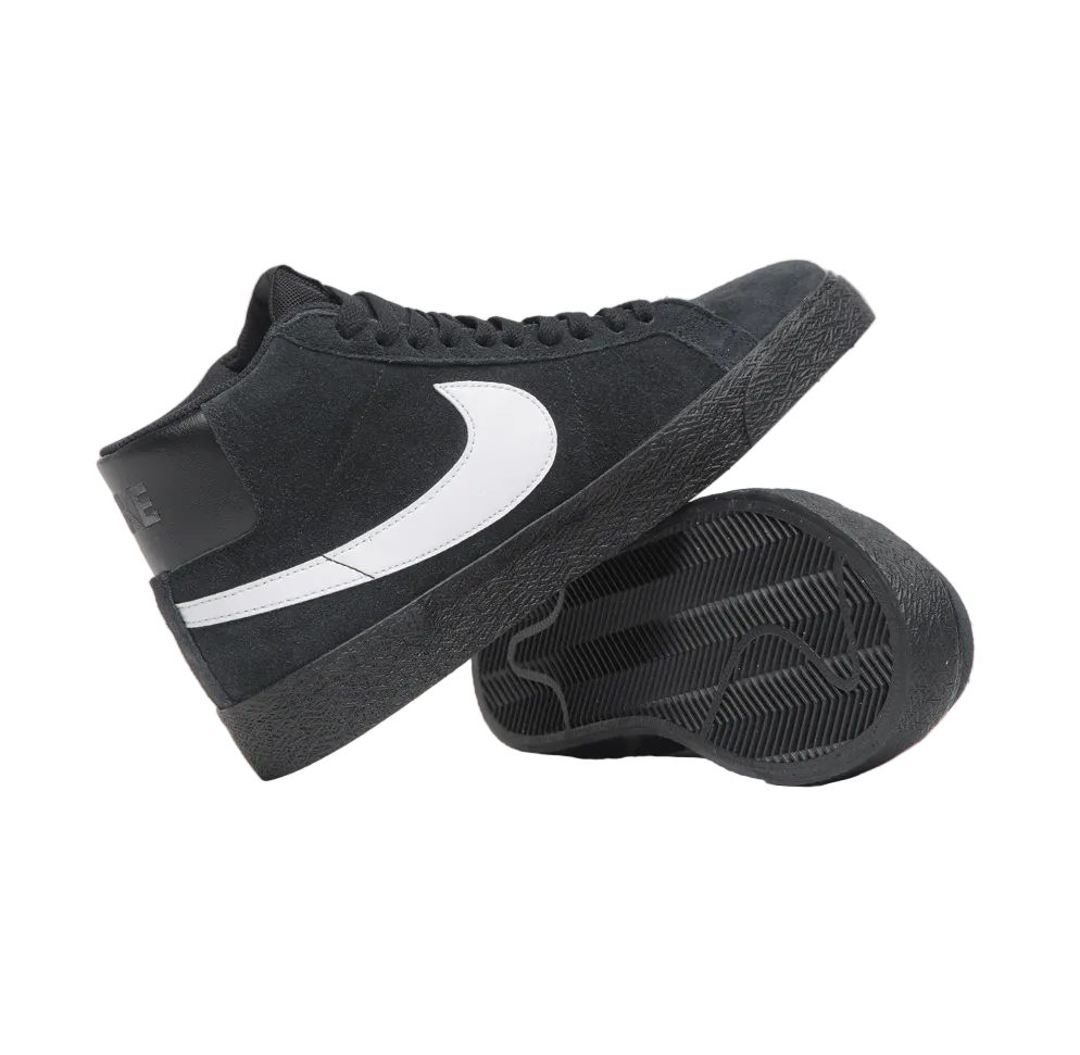 NIKE SB - Zoom Blazer Mid Black/White-Black-Black