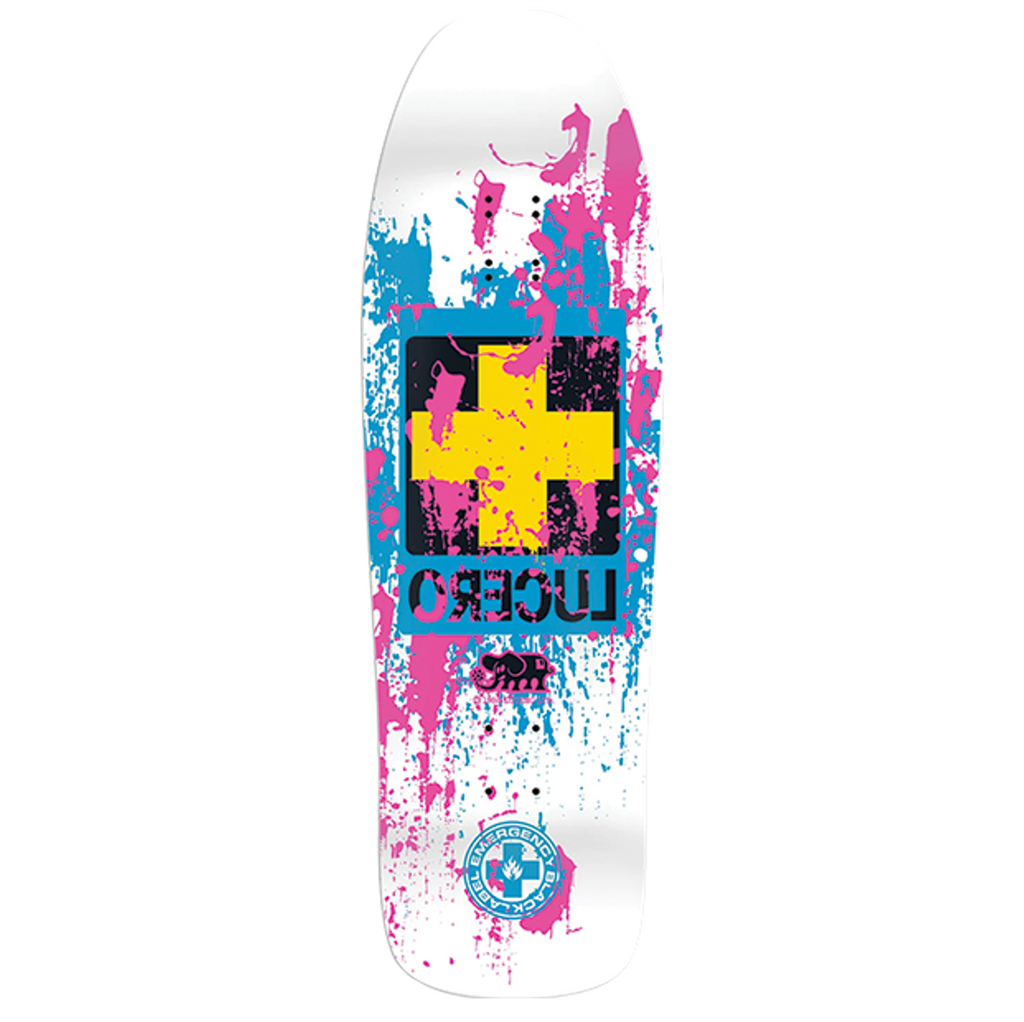 BLACK LABEL - Splatter Cross White - 9.88