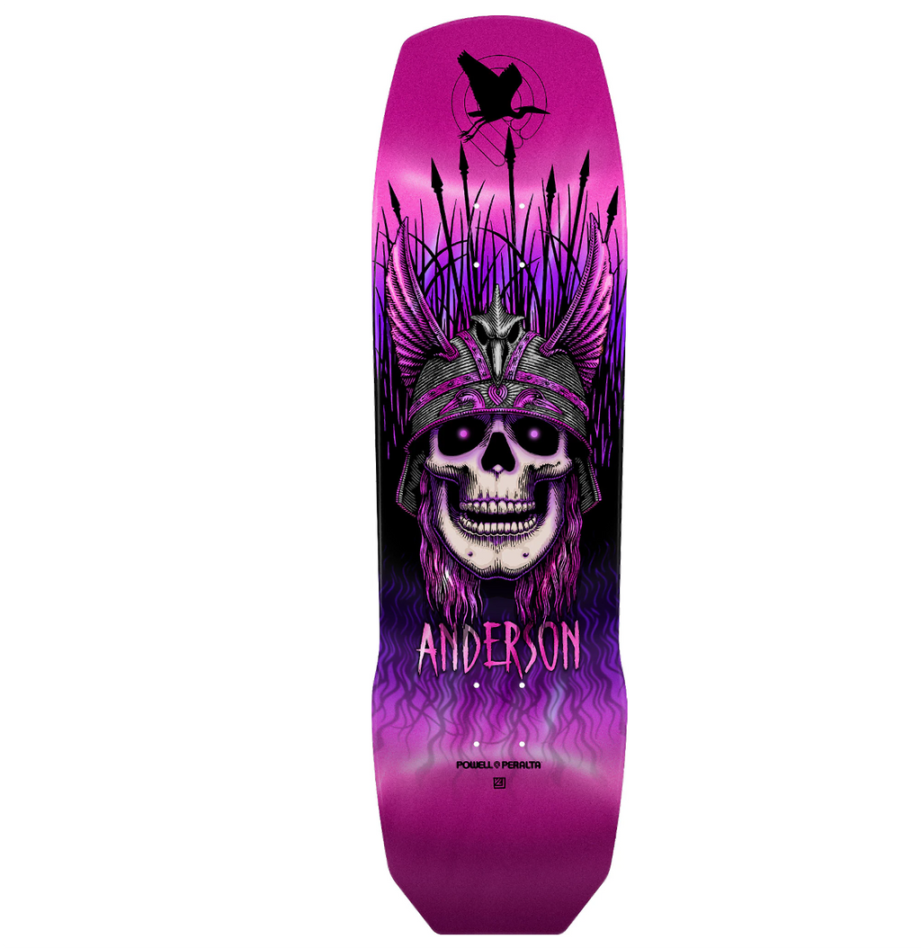 POWELL PERALTA - Andy Anderson Heron 4 Pink - 9.13