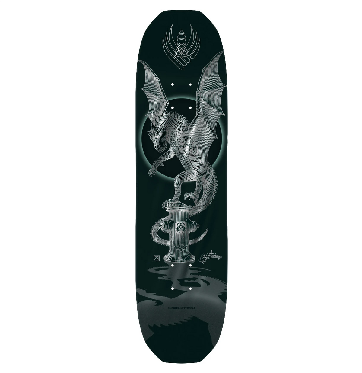 POWELL PERALTA - Andy Anderson Silver Hydrant Flight - 8.4