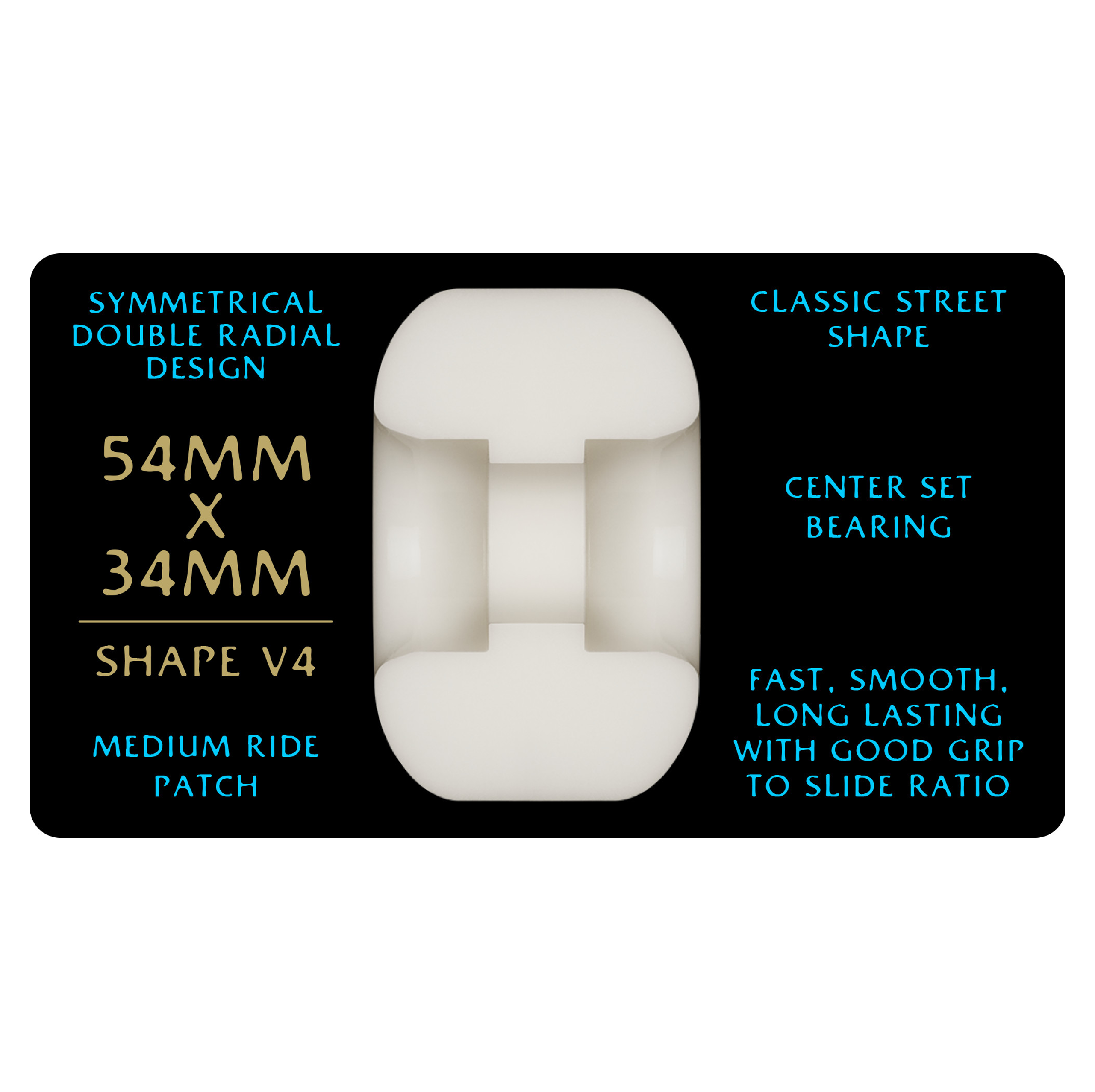 POWELL PERALTA - 54mm Dragon Formula Blue V4 97A