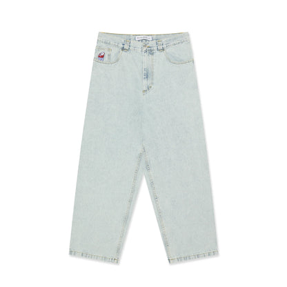 POLAR SKATE CO. - Big Boy Pants Light Blue OG LOGO