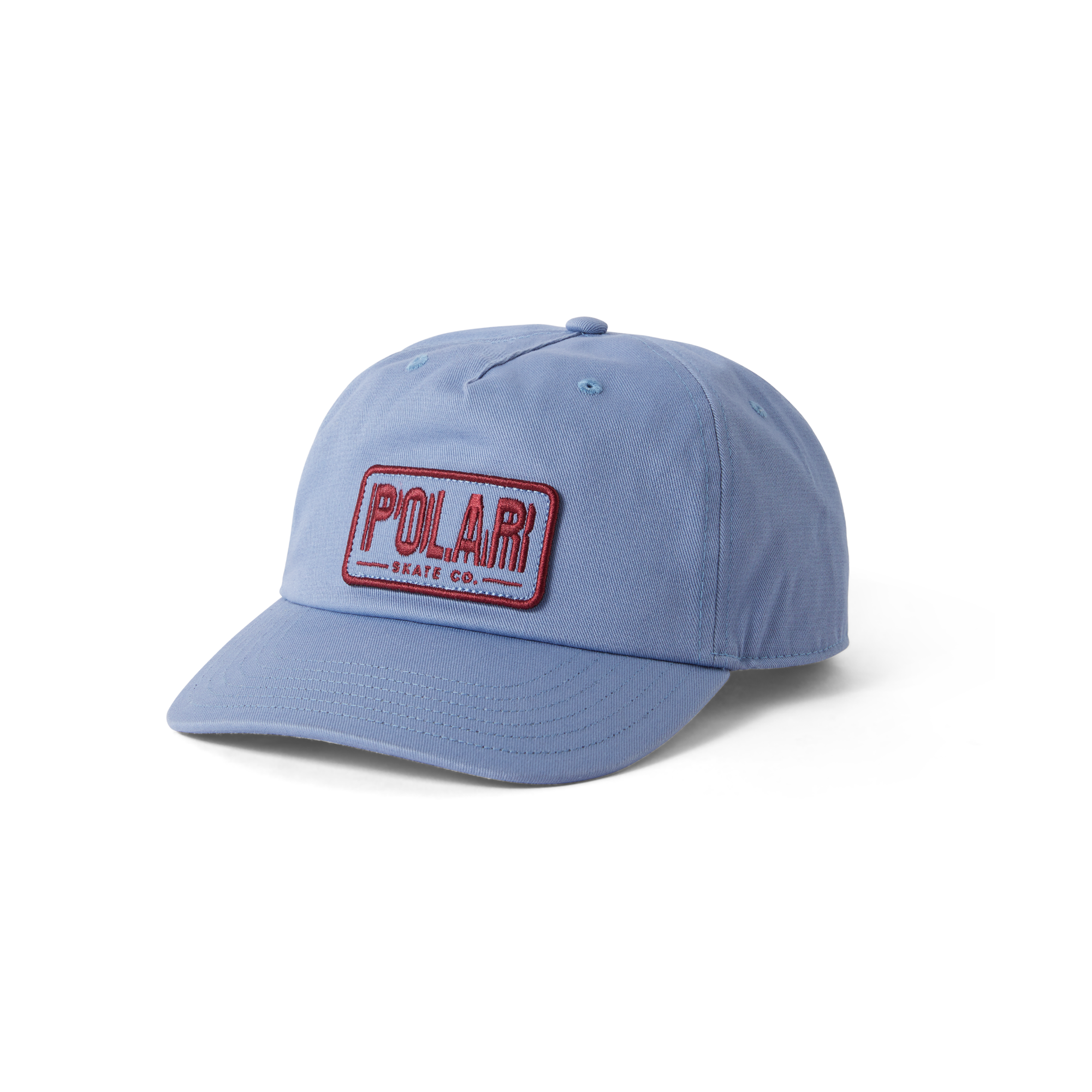 POLAR SKATE CO. - Earthquake Patch Cap Oxford Blue