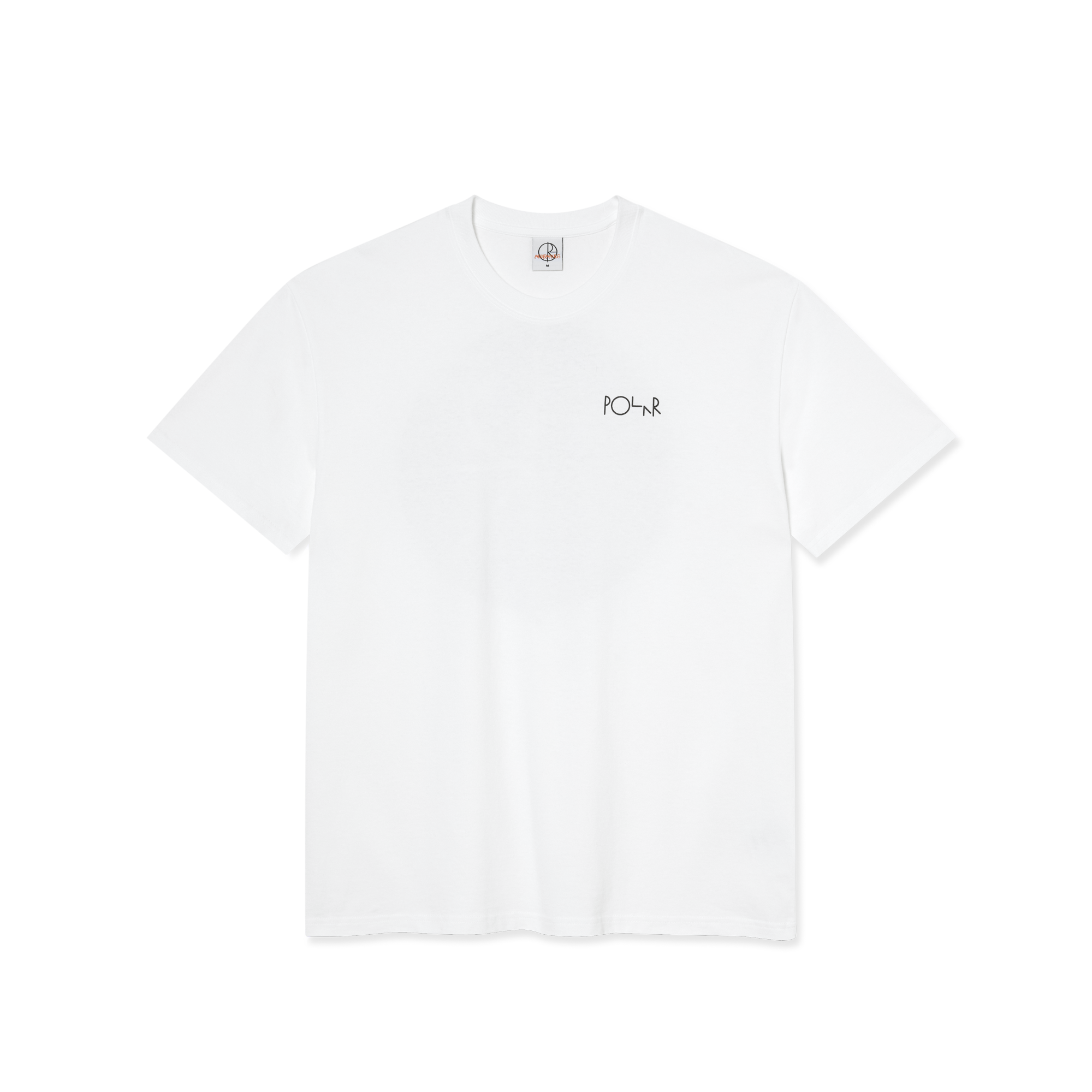 POLAR SKATE CO. - Fill Logo Burnside 2084 Tee White
