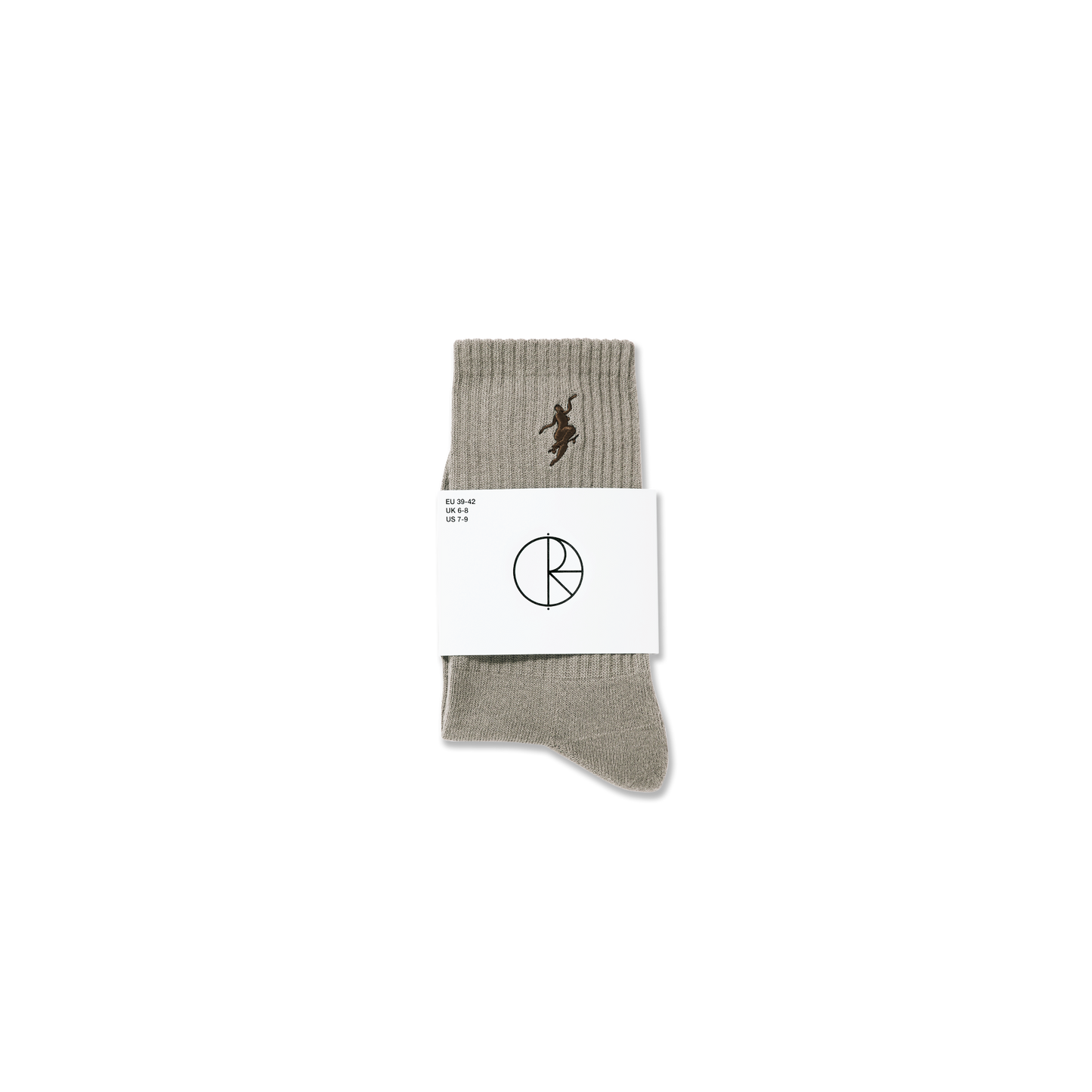 POLAR SKATE CO. - No Comply Socks Sand Brown