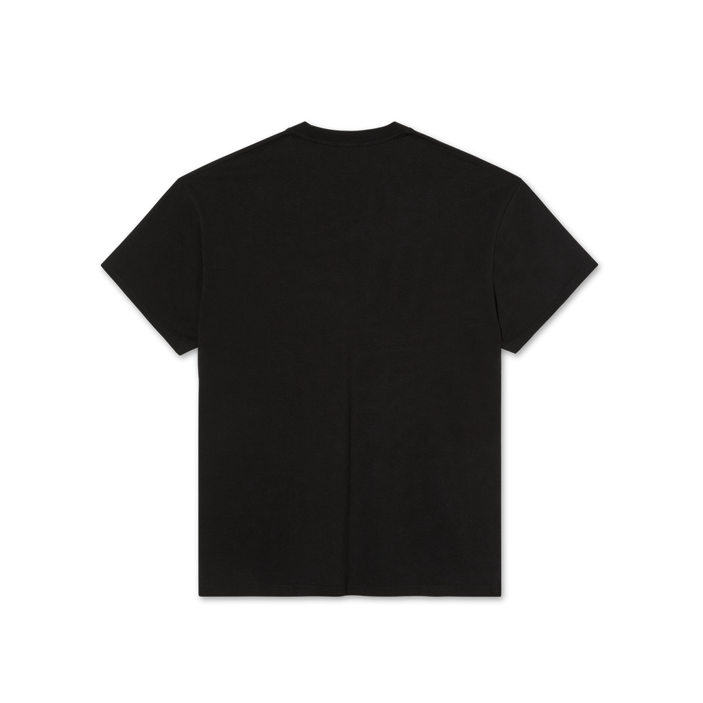 POLAR SKATE CO. - Red Curb Tee Black