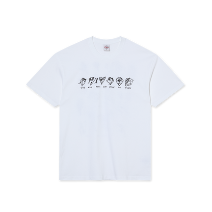 POLAR SKATE CO. - Sad Times Tee White