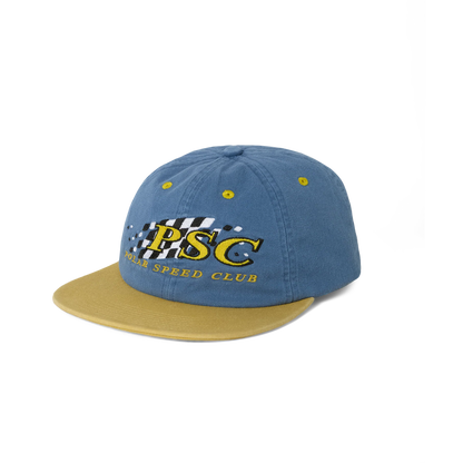 POLAR SKATE CO. - Polar Speed Club Michael Cap Blue/Yellow