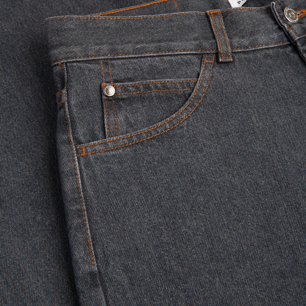 POLAR SKATE CO. - '91! Denim Pants Anthracite Wash