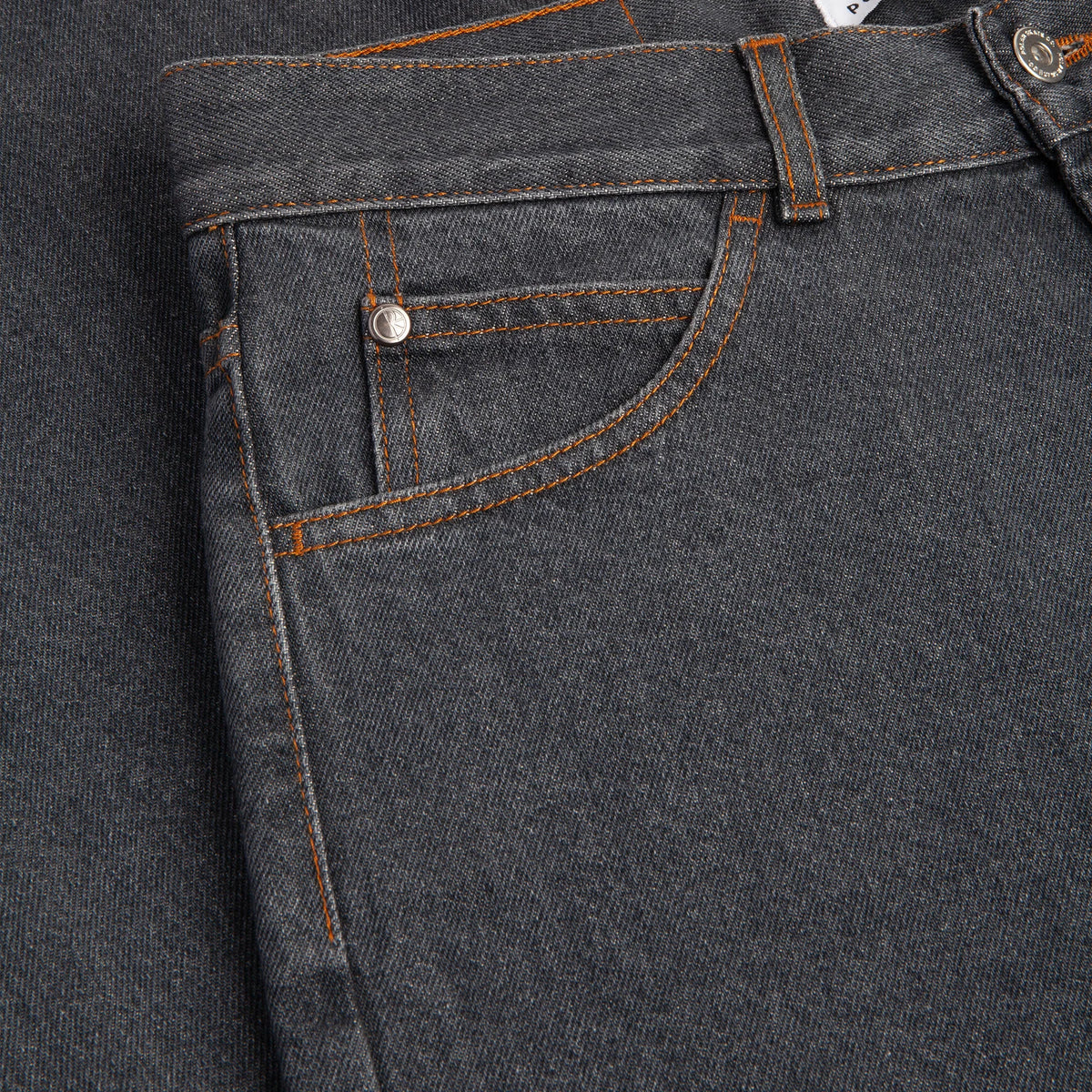 POLAR SKATE CO. - '91! Denim Pants Anthracite Wash