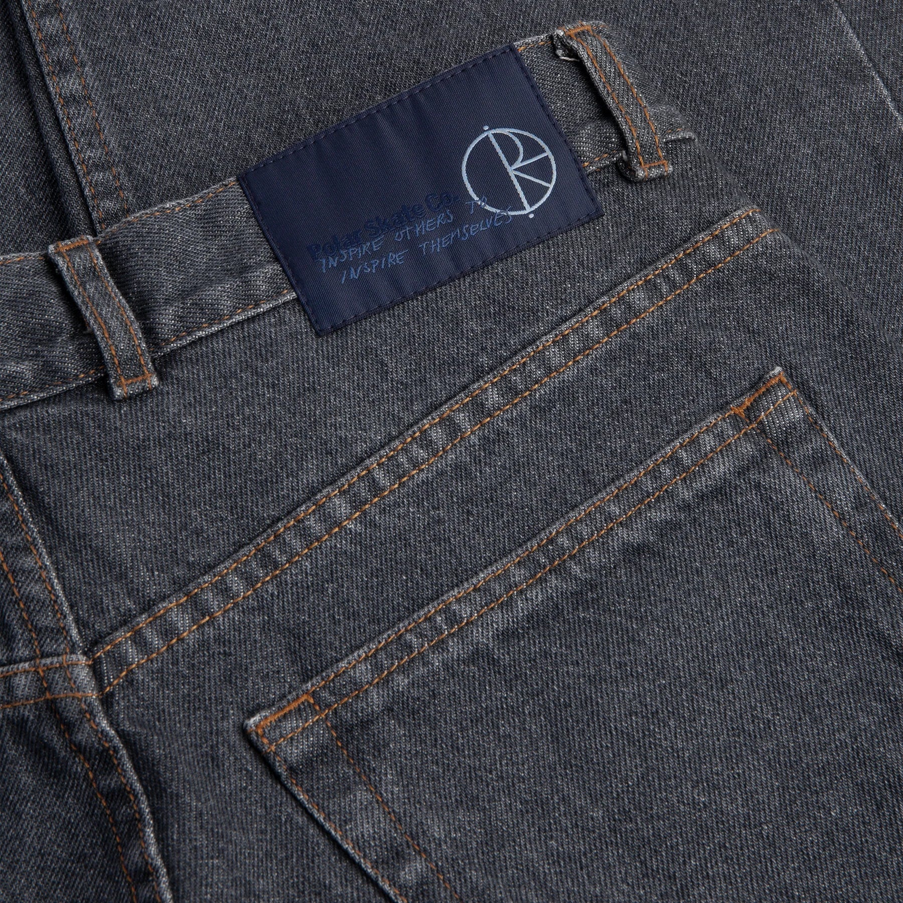 POLAR SKATE CO. - '91! Denim Pants Anthracite Wash