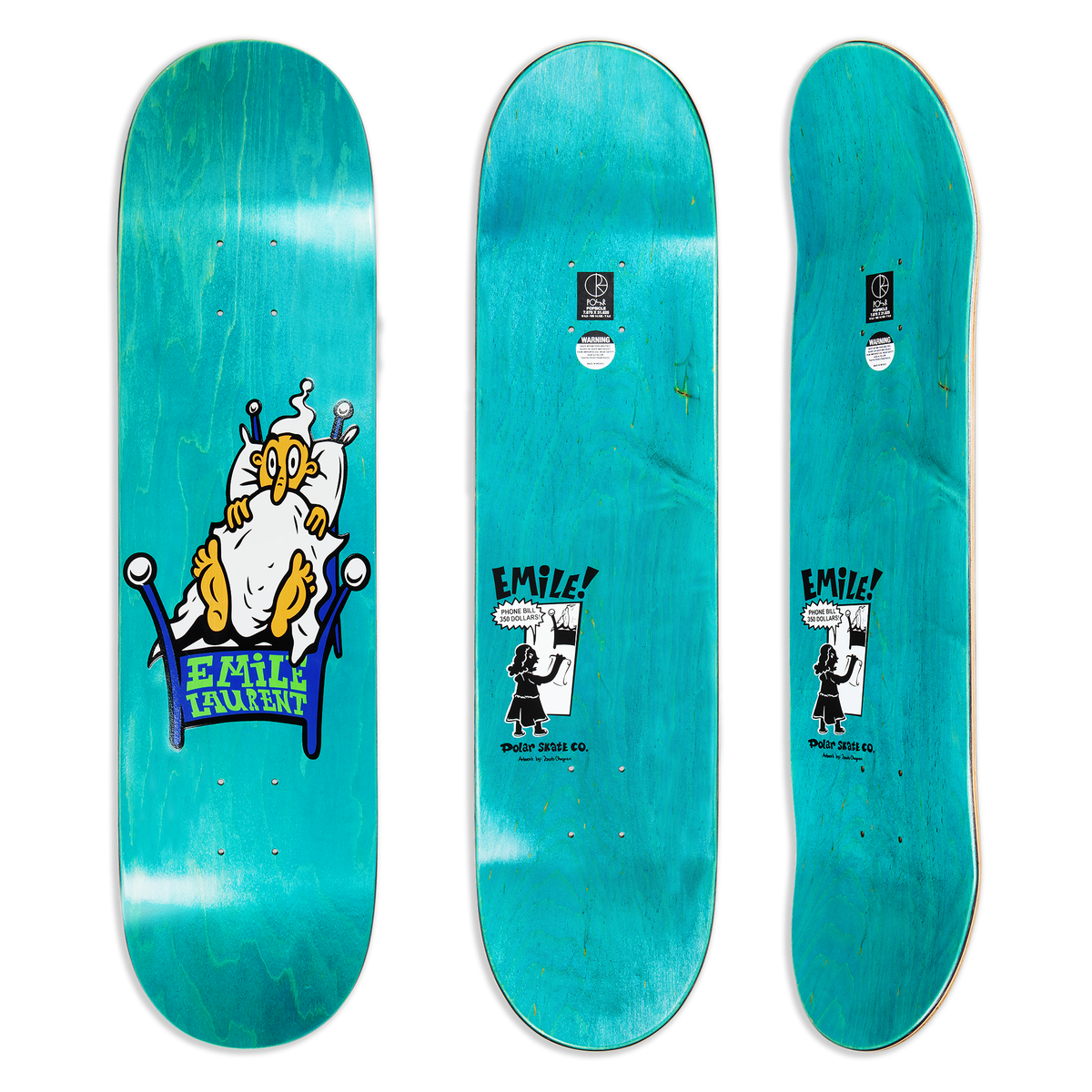 POLAR SKATE CO. - Emile Laurent Oops! - 8.5 Short