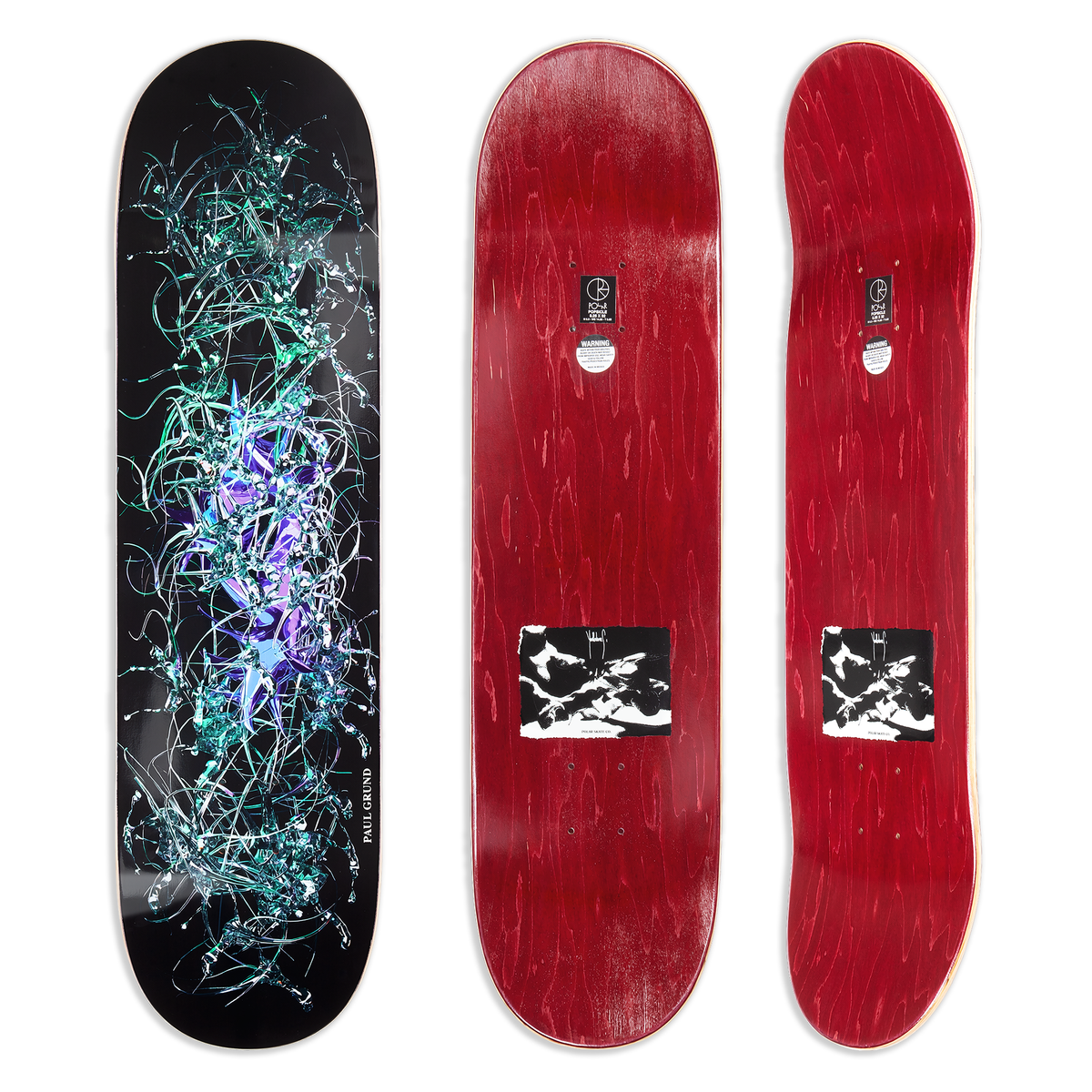 POLAR SKATE CO.  - Paul Grund Crystal Depth - 8.25
