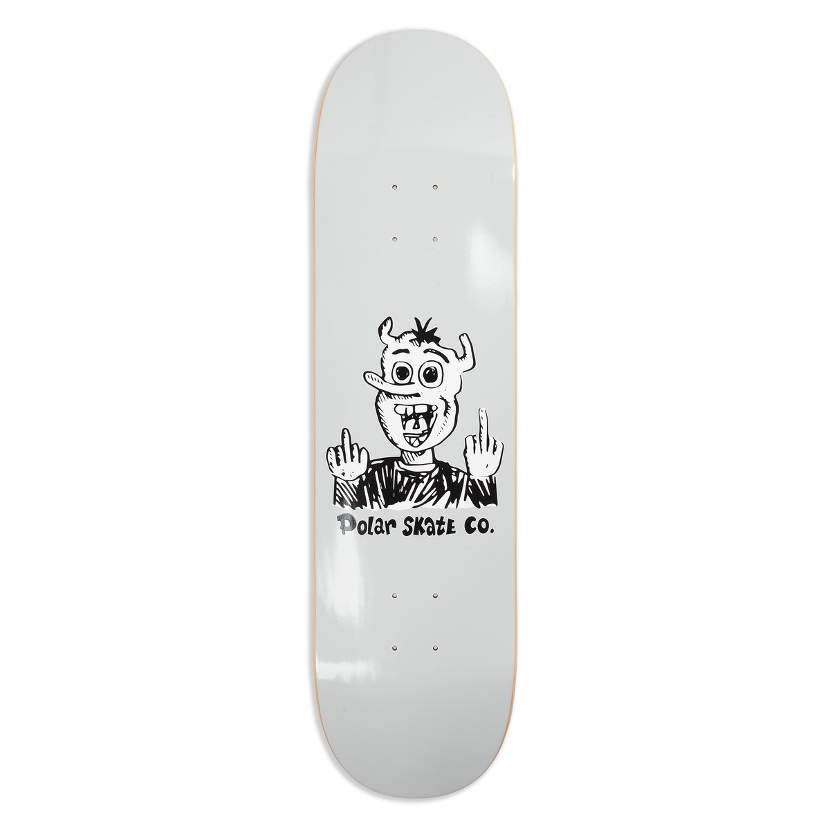 POLAR SKATE CO.  - Up Yours! Grey - 8.5