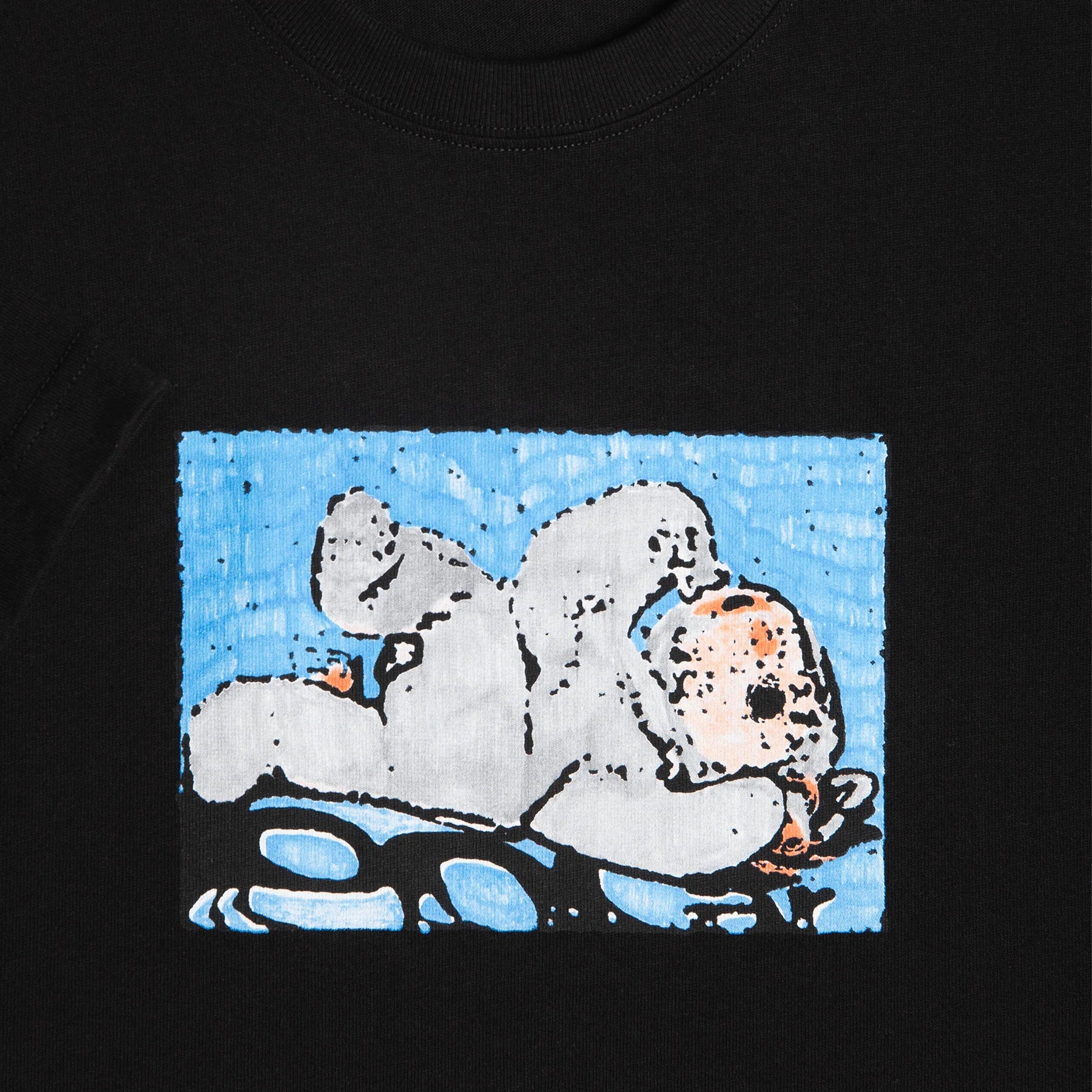 POLAR SKATE CO. - Lazy Bunny Tee Black