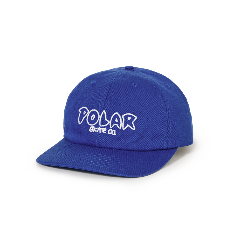POLAR SKATE CO. - Outline Logo Michael Cap Egyptian Blue