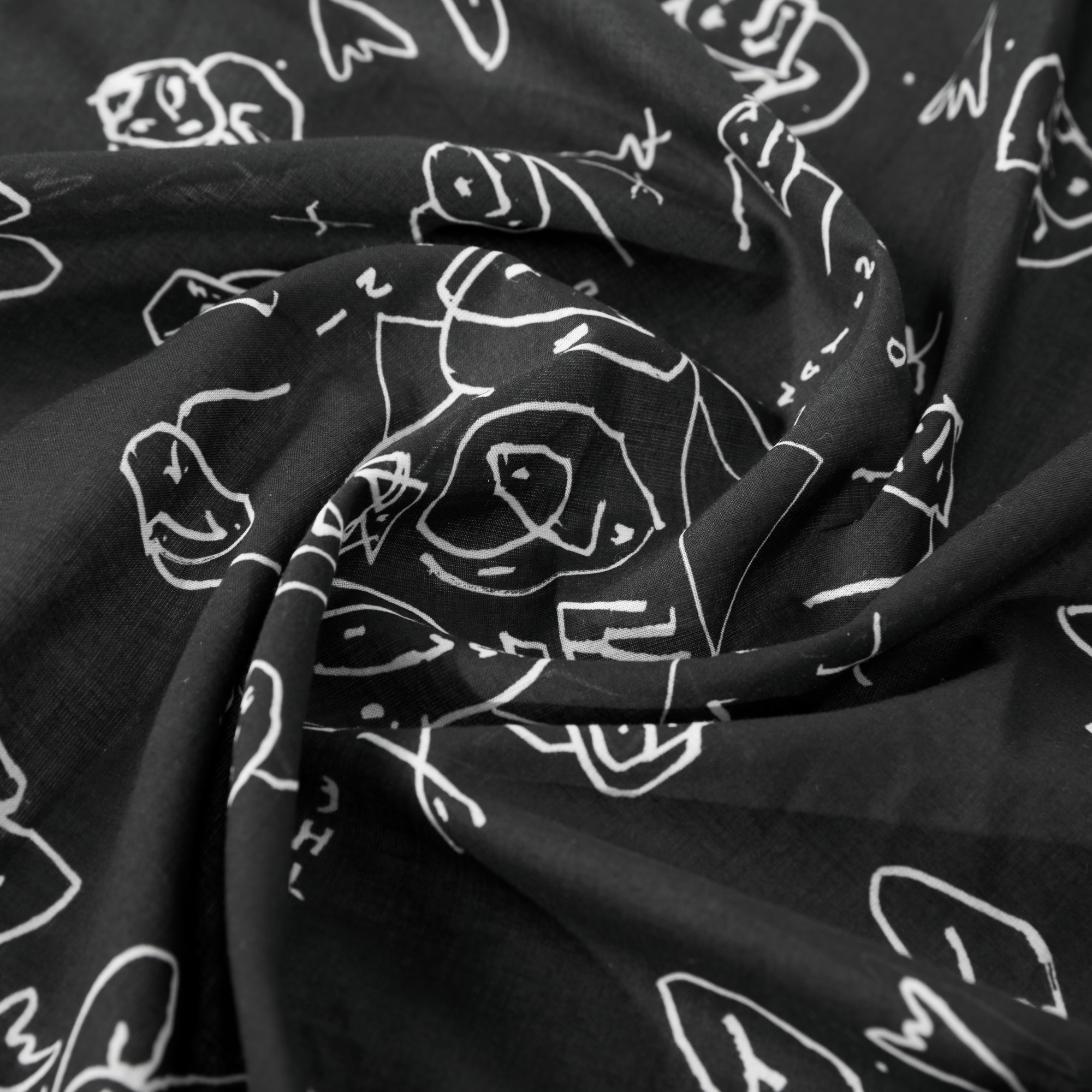 POLAR SKATE CO. - Bandana Black