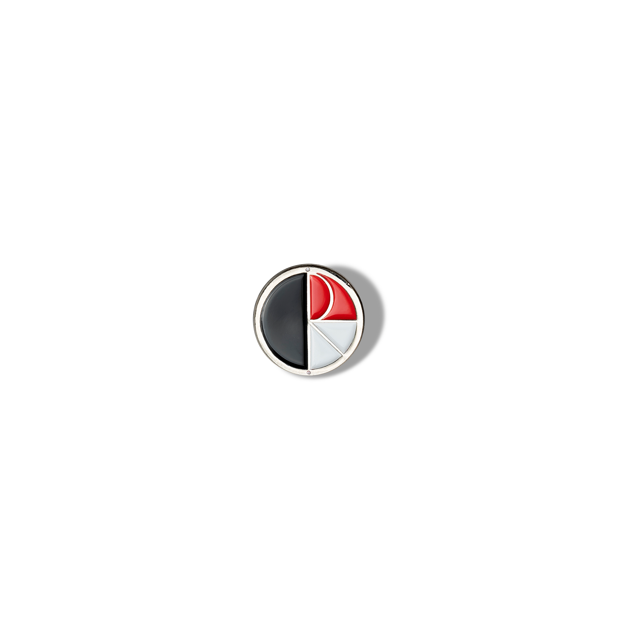 POLAR SKATE CO. - Fill Logo Pin Red