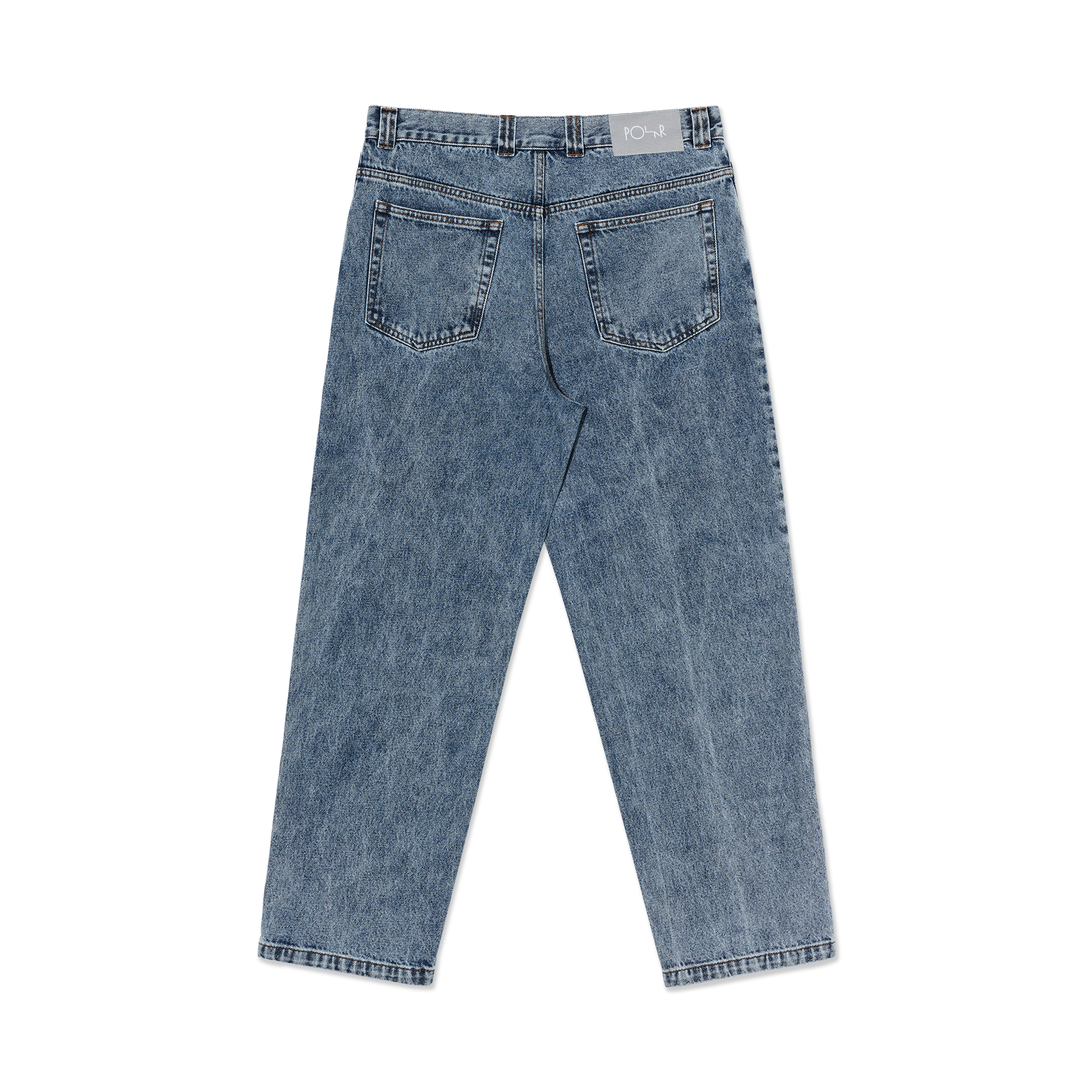 POLAR SKATE CO. - '93! Denim Heavy Washed Blue