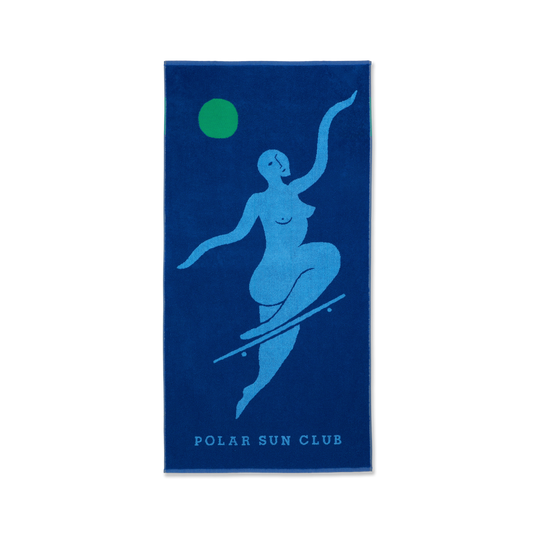 POLAR SKATE CO. - No Complies Forever Towel Egyptian Blue