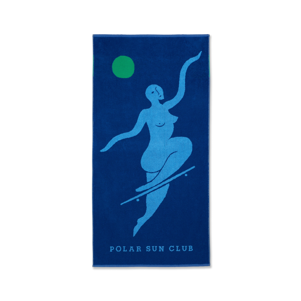 POLAR SKATE CO. - No Complies Forever Towel Egyptian Blue