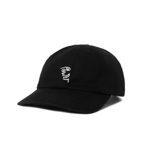 POLAR SKATE CO. - Face Logo Cap Black