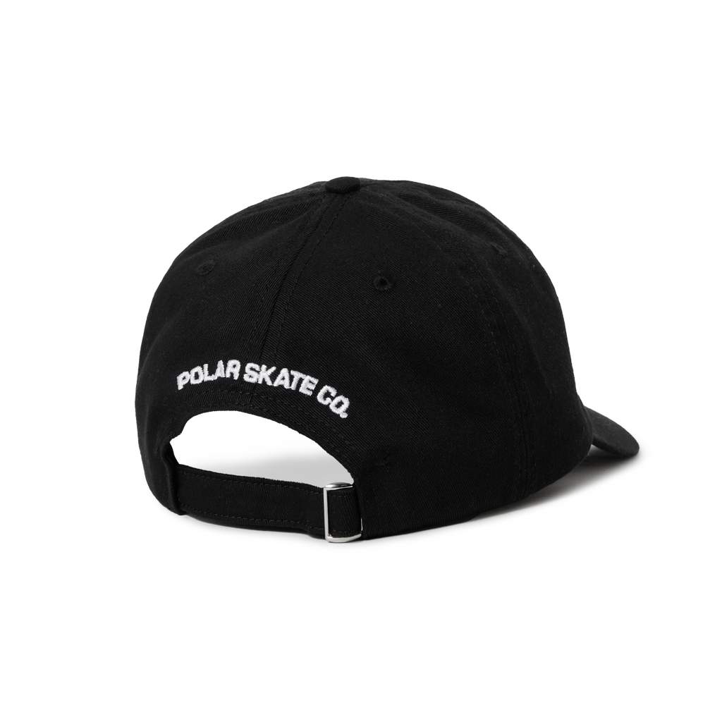 POLAR SKATE CO. - Face Logo Cap Black