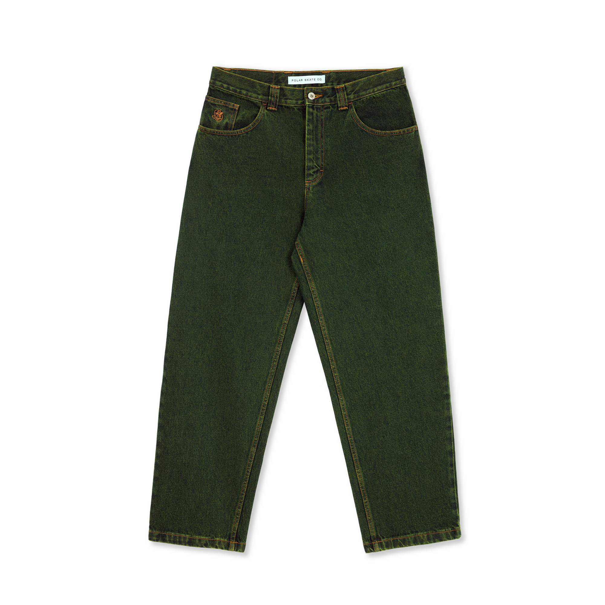 POLAR SKATE CO. - '93! Pants Chartreuse Blue