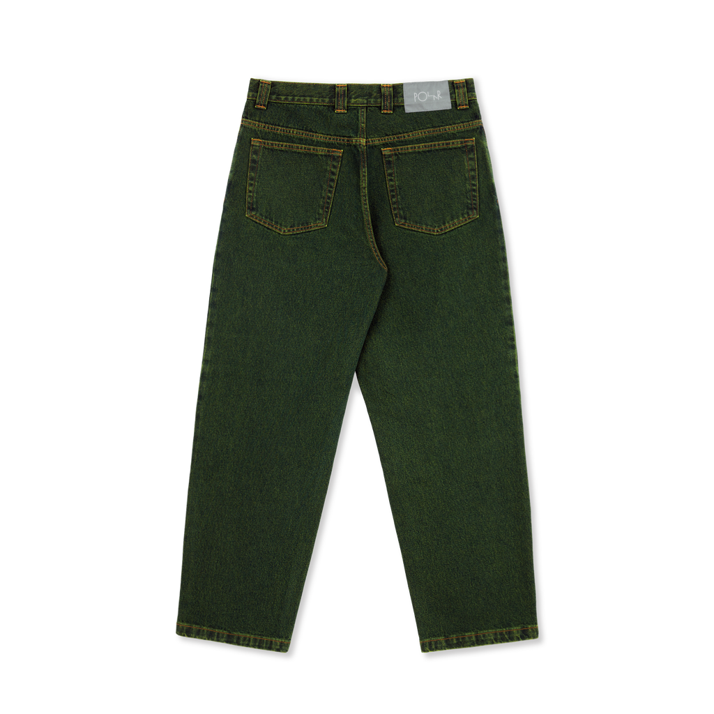 POLAR SKATE CO. - '93! Pants Chartreuse Blue