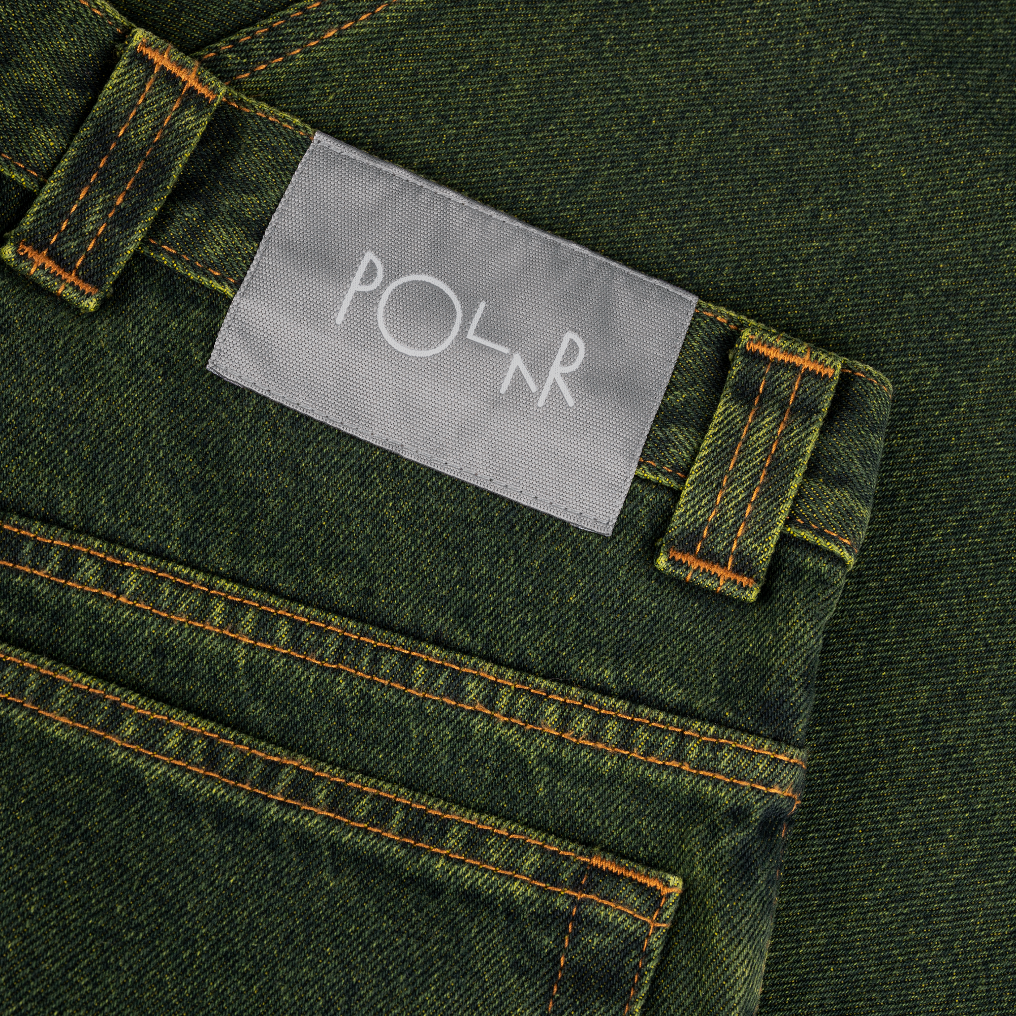 POLAR SKATE CO. - '93! Pants Chartreuse Blue