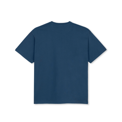 POLAR SKATE CO. - Angel Man Tee Grey Blue