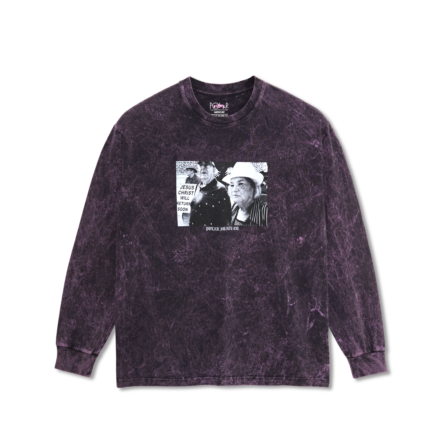 POLAR SKATE CO. - Pride Longsleeve Tee Purple