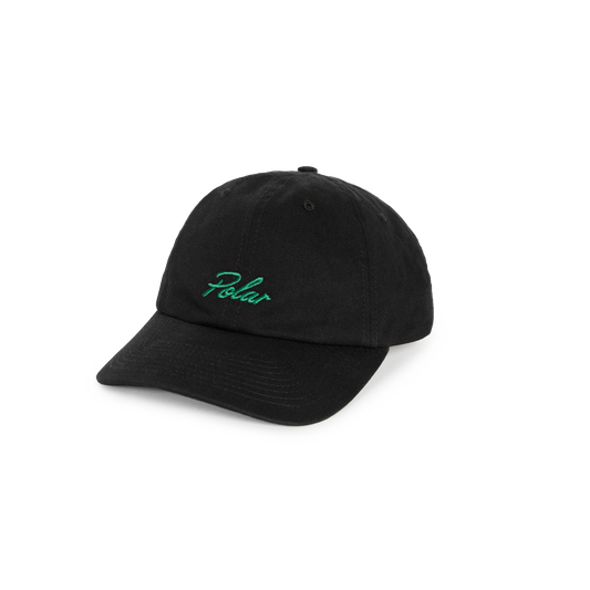 POLAR SKATE CO. - Sai Cap Varsity Logo Black