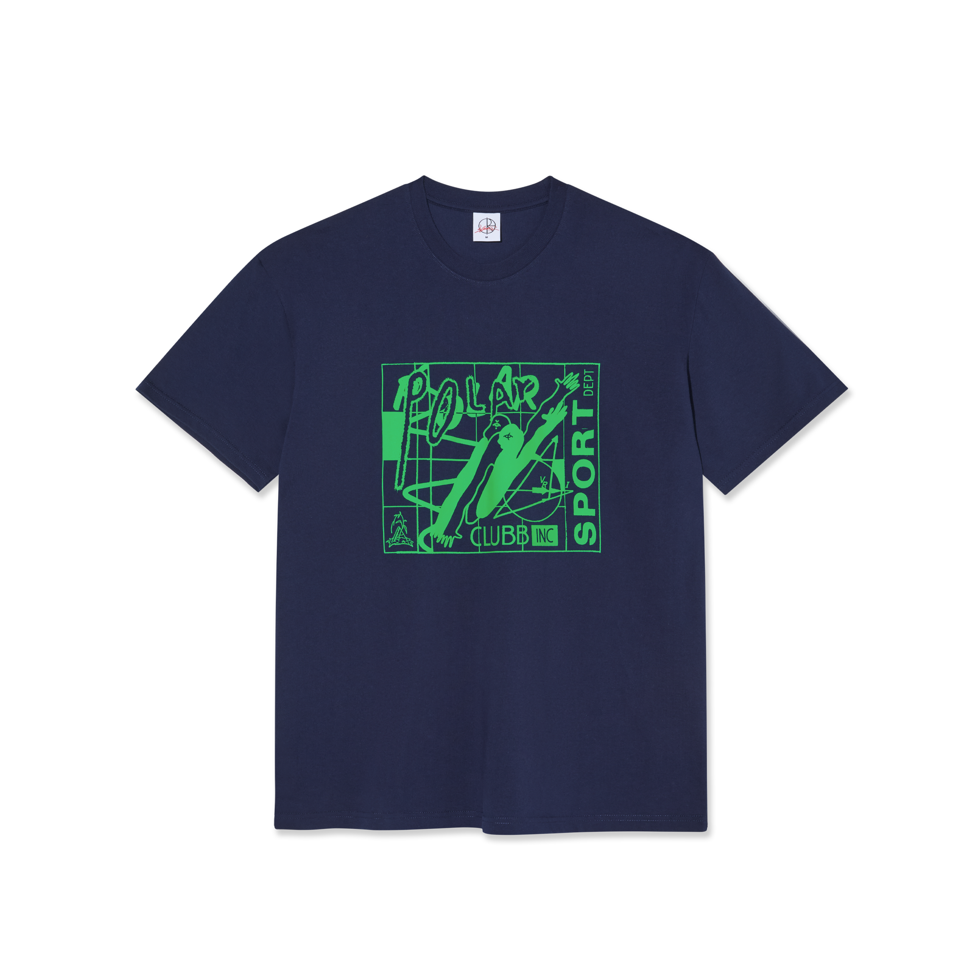 POLAR SKATE CO. - Clubb Inc Tee Dark Blue