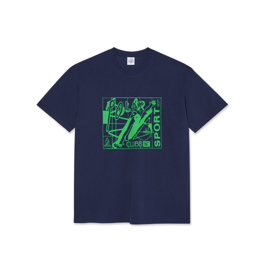 POLAR SKATE CO. - Clubb Inc Tee Dark Blue