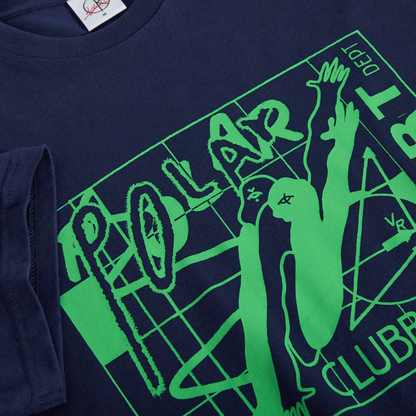 POLAR SKATE CO. - Clubb Inc Tee Dark Blue