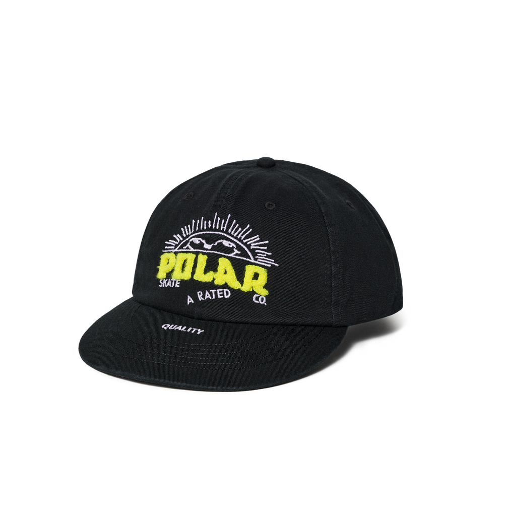 POLAR SKATE CO. - Cheeky Sun Ramy Cap Black