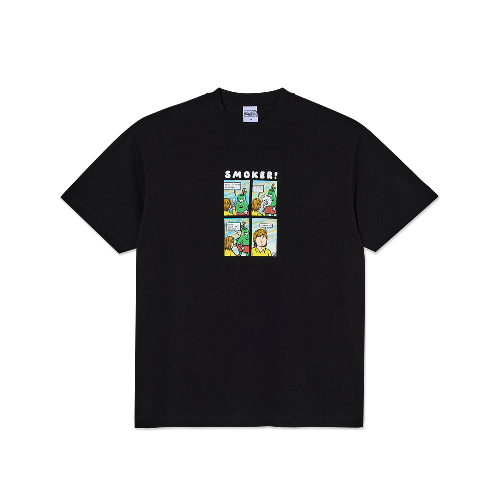 POLAR SKATE CO. - Smoker! Tee Black
