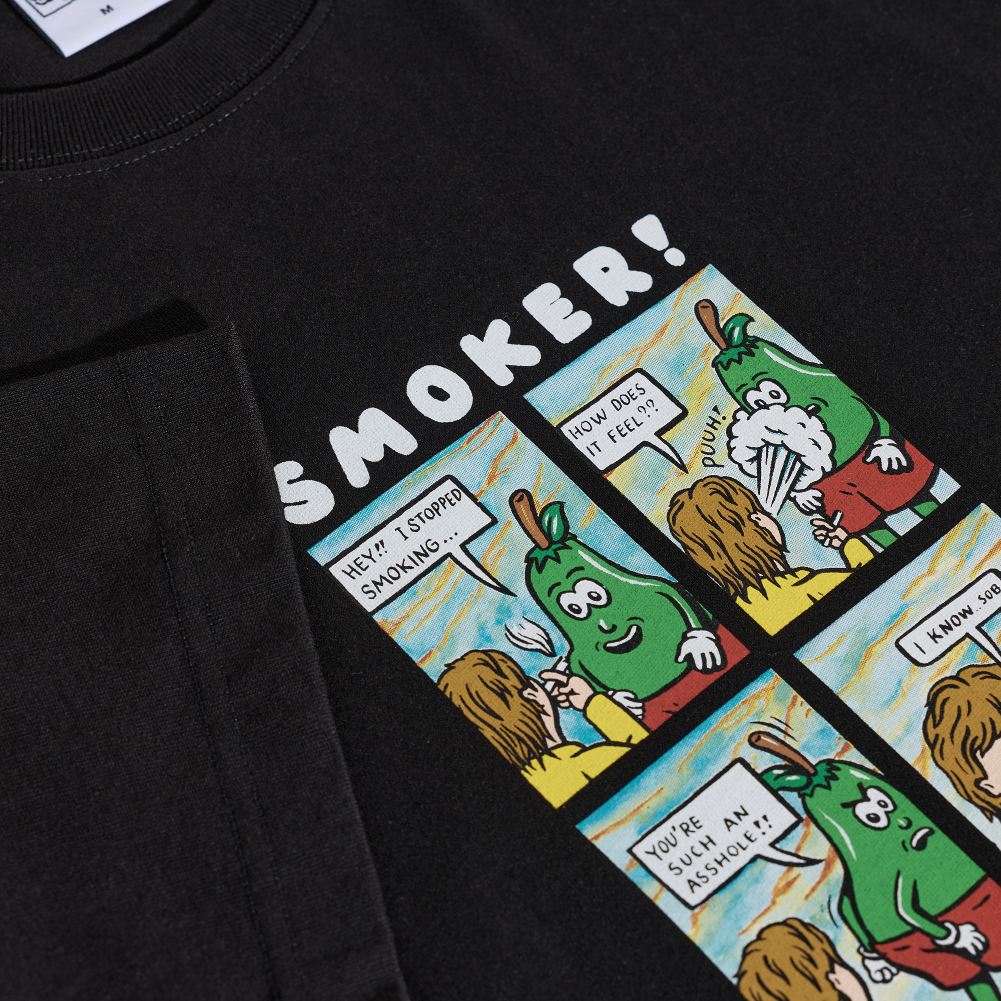 POLAR SKATE CO. - Smoker! Tee Black