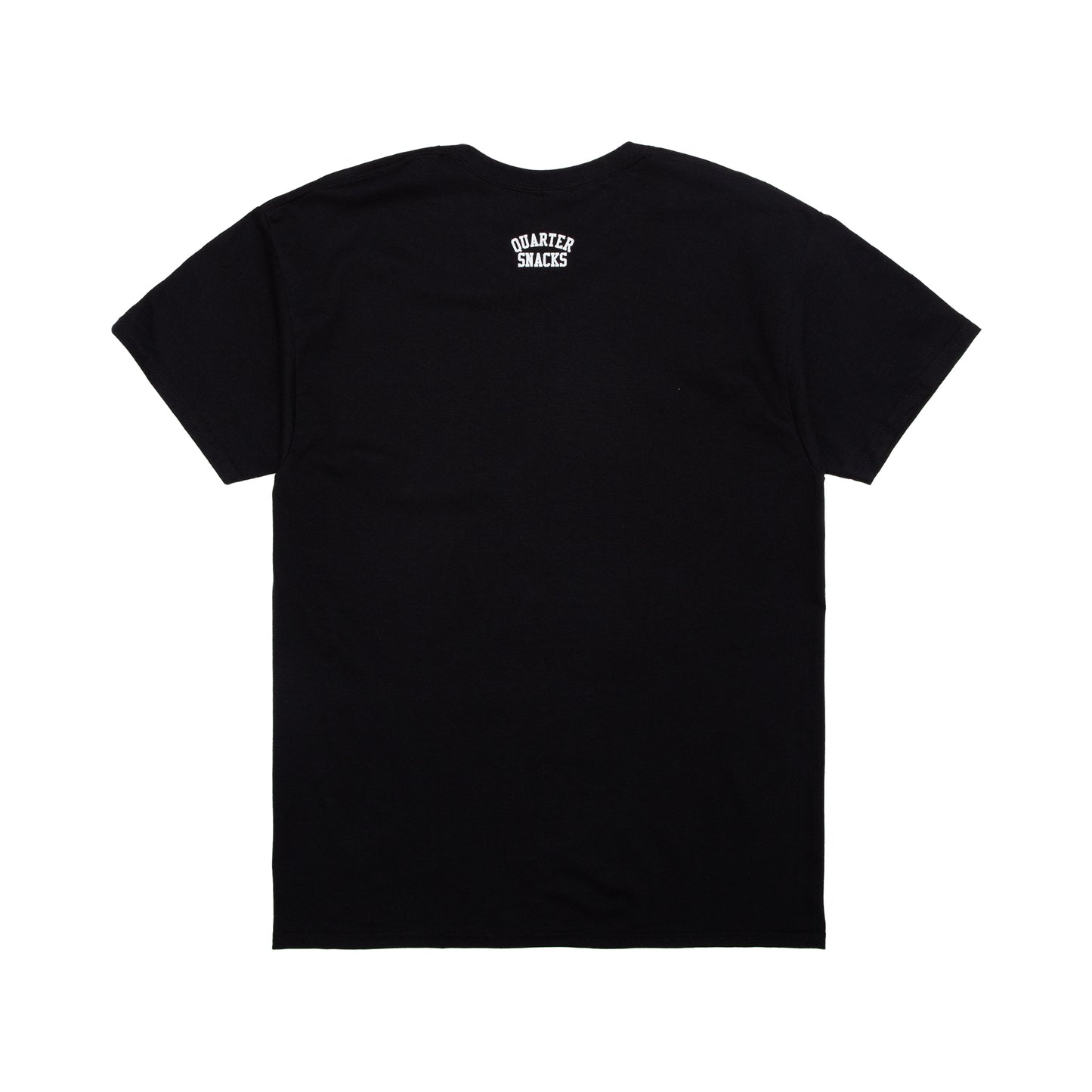 QUARTER SNACKS - Front Snackman Tee Black