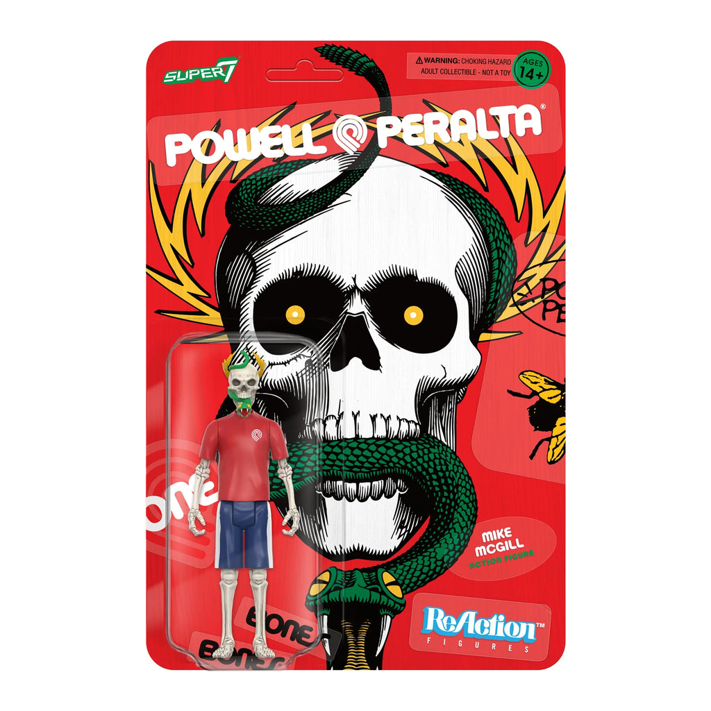 POWELL PERALTA - Super 7 Mike McGill ReAction Figure Wave 2